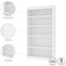 Bestar Bestar Universel 36W Bookcase in white 44700-17 - alternate 6